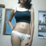 Indian College Girl sexy Bra and Panties Photo