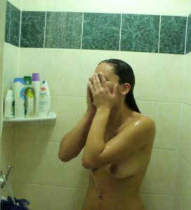 sexy indian girlfriend naked bath image