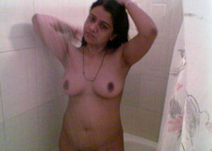 lusty girlfriend in the shower