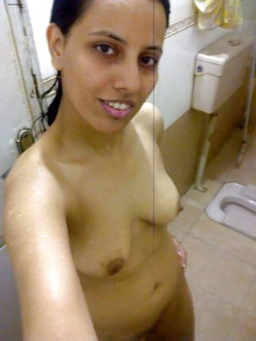 shower selfie with indian babe
