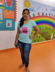 Indian Kinder Garden Teacher