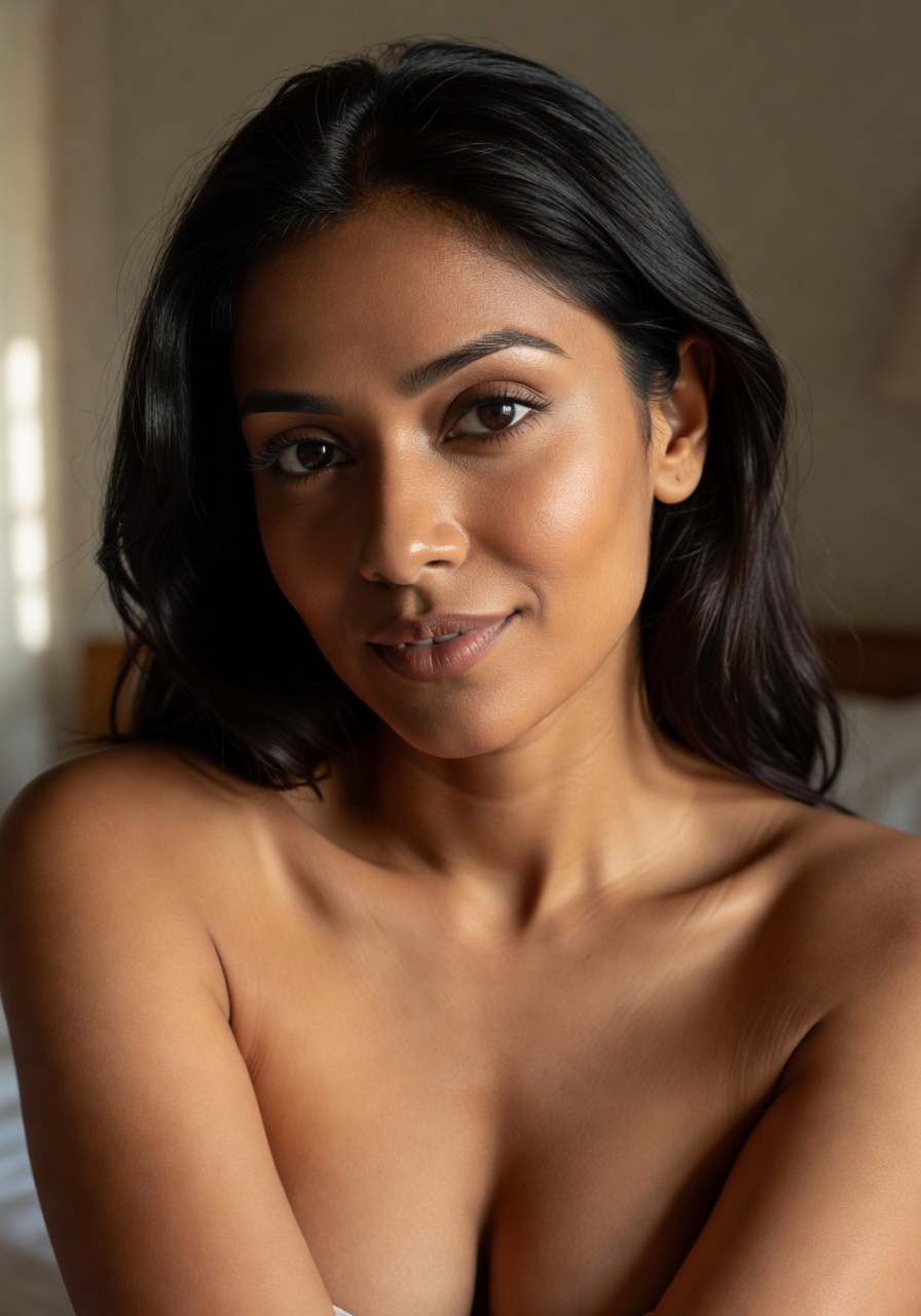 Sunita — Nude Indian Boudoir Session (10 Pics)