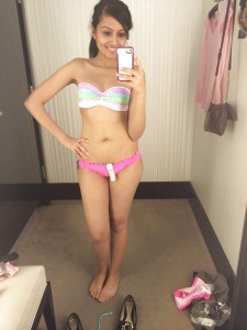 sexy indian girl ke bra and panti selfi