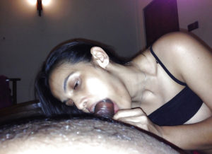 indian babe sucking black cock