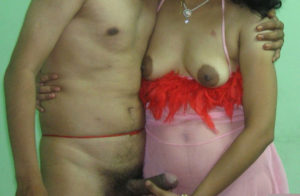 nude aunty with husband