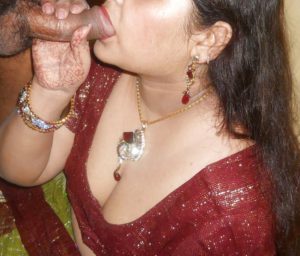 Desi Amateur Couple sucking big black cock hot