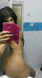 desi indian girl skinny nude selfie image