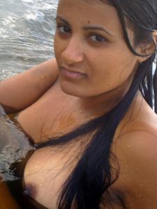 shy indian teen babe big boobs photo