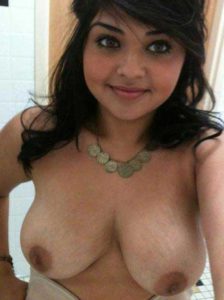 Desi Babe cute naked breasts
