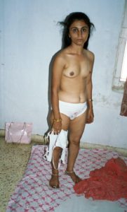 slim indian housewife nude in bedroom