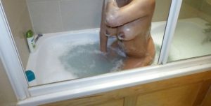 Hot desi indian bath