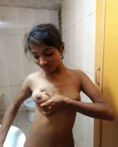 indian boob pressing