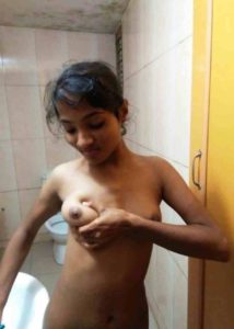 indian boob pressing