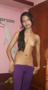 indian cute teen getting naked