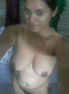 naked busty desi teen in shower