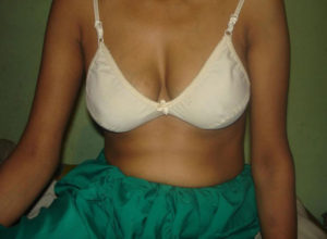 aunty in her hot bra