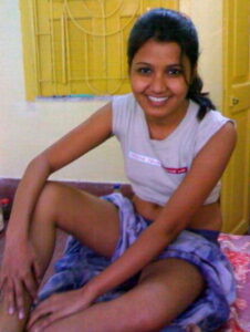 smiling desi gf 